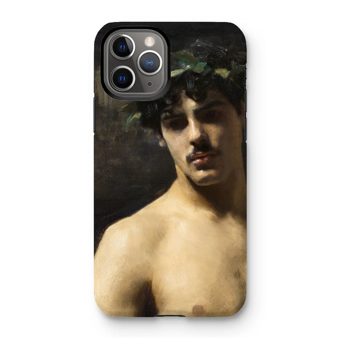 Man Wearing Laurels Art Phone Case - John Singer Sargent - Iphone 11 Pro / Matte - Mobile Phone Cases - Aesthetic Art