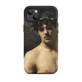 Man Wearing Laurels - John Singer Sargent Iphone Case, 14 Plus / Matte, Phone Case Classical Art