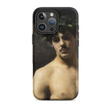 Man Wearing Laurels - John Singer Sargent Iphone Case, 16 Pro Max / Matte, Phone Case Classical Painting