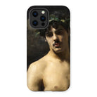Man Wearing Laurels - John Singer Sargent Iphone Case, 12 Pro Max / Matte, Kite-823729808, Phone Case Classical