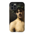 Man Wearing Laurels - John Singer Sargent Iphone Case 12 Pro / Matte Mobile Phone Cases