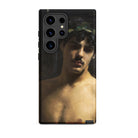 Man Wearing Laurels John Singer Sargent Samsung Case, Galaxy S24 Ultra / Matte, Smartphone Painted Man Leafy Crown Case