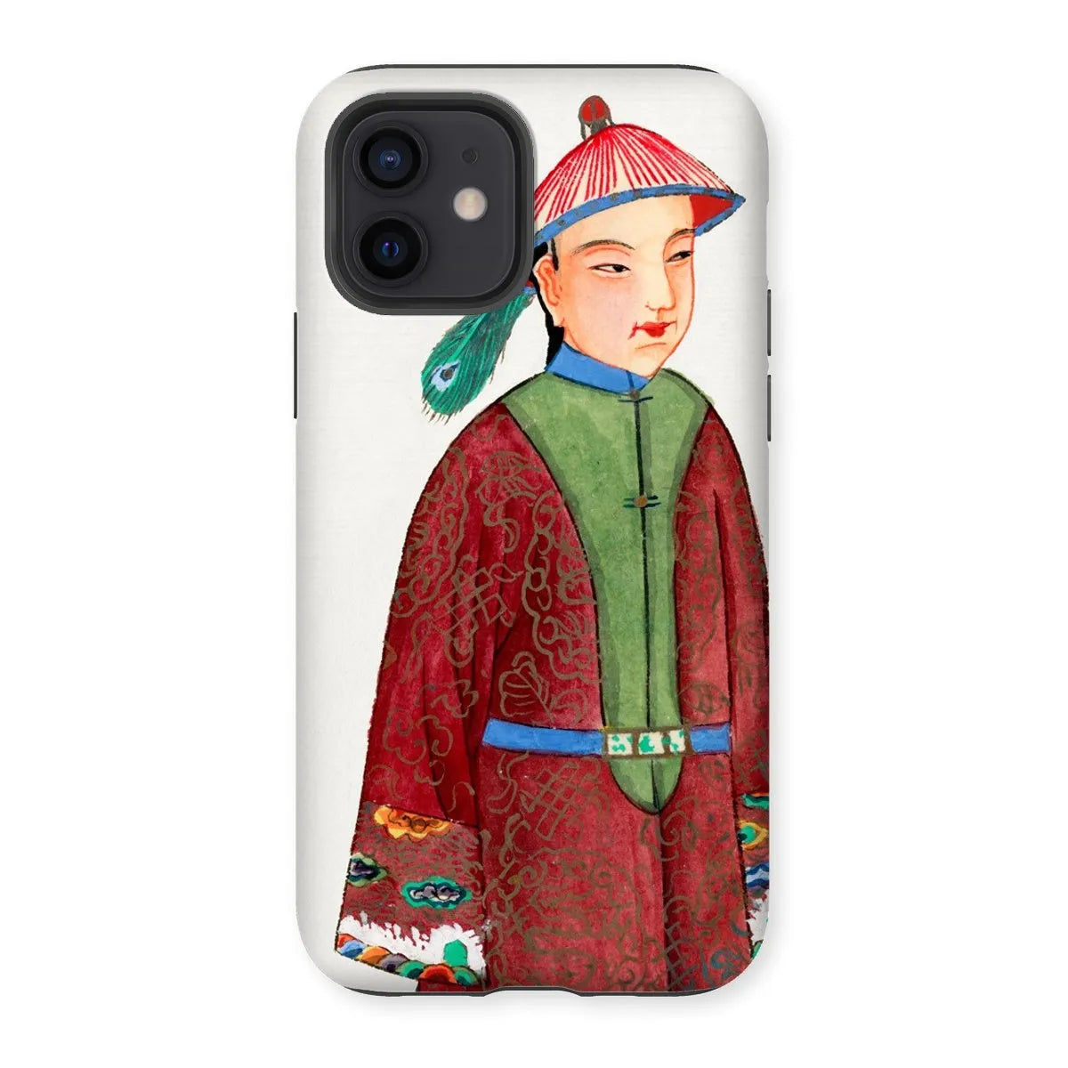 Manchu Dandy - Chinese Aesthetic Art Phone Case - Iphone 12 / Matte - Mobile Phone Cases - Aesthetic Art