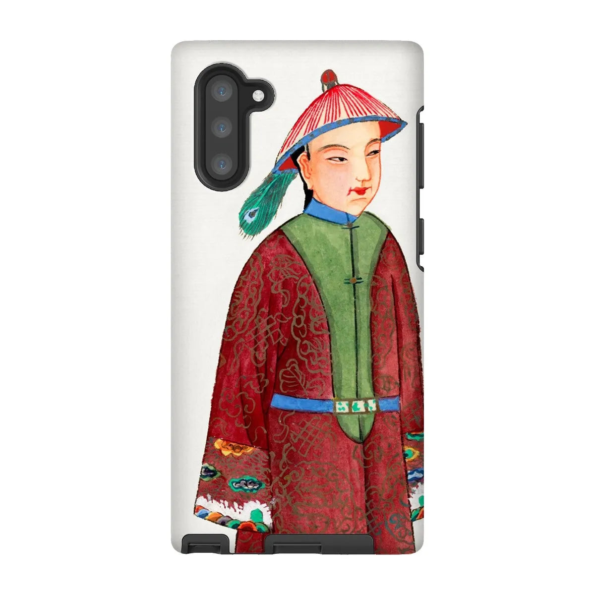 Manchu Dandy - Chinese Aesthetic Art Phone Case - Samsung Galaxy Note 10 / Matte - Mobile Phone Cases - Aesthetic Art