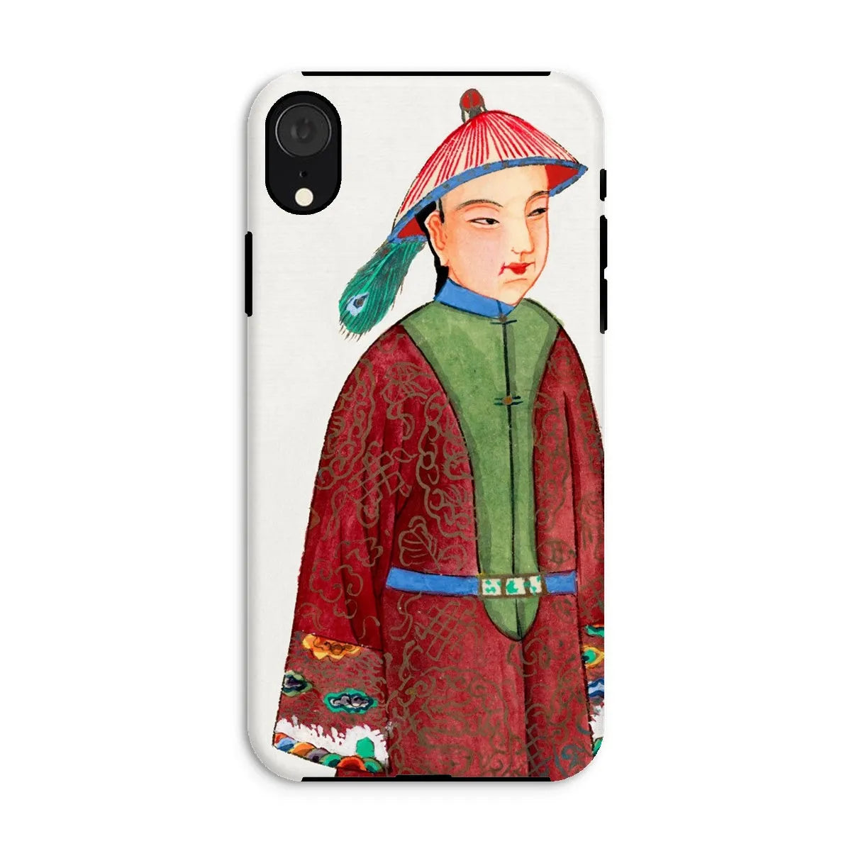 Manchu Dandy - Chinese Aesthetic Art Phone Case - Iphone Xr / Matte - Mobile Phone Cases - Aesthetic Art
