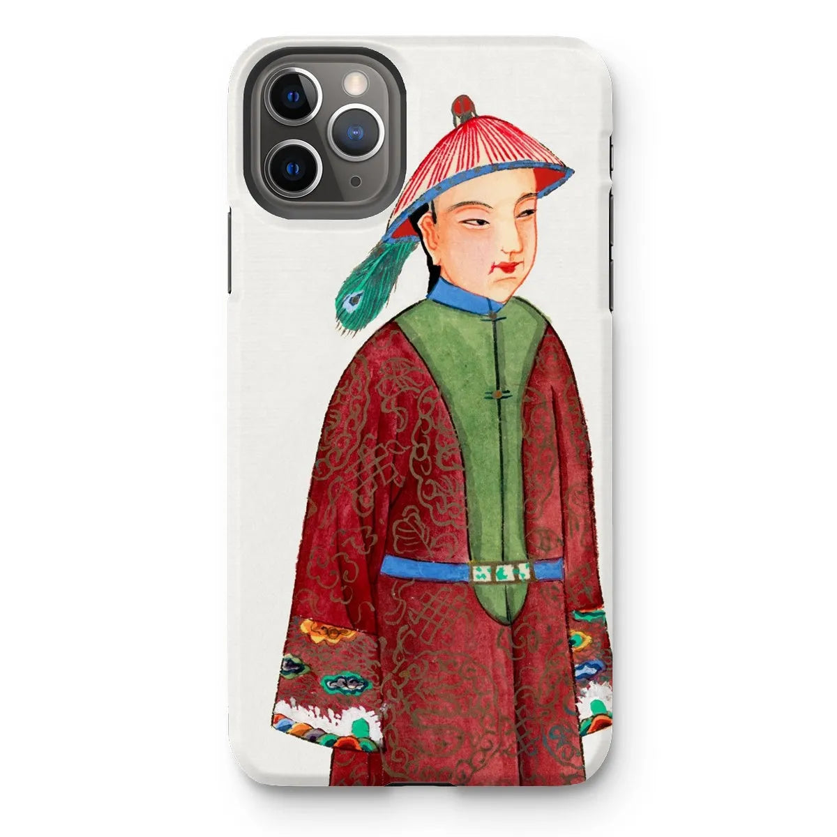 Manchu Dandy - Chinese Aesthetic Art Phone Case - Iphone 11 Pro Max / Matte - Mobile Phone Cases - Aesthetic Art