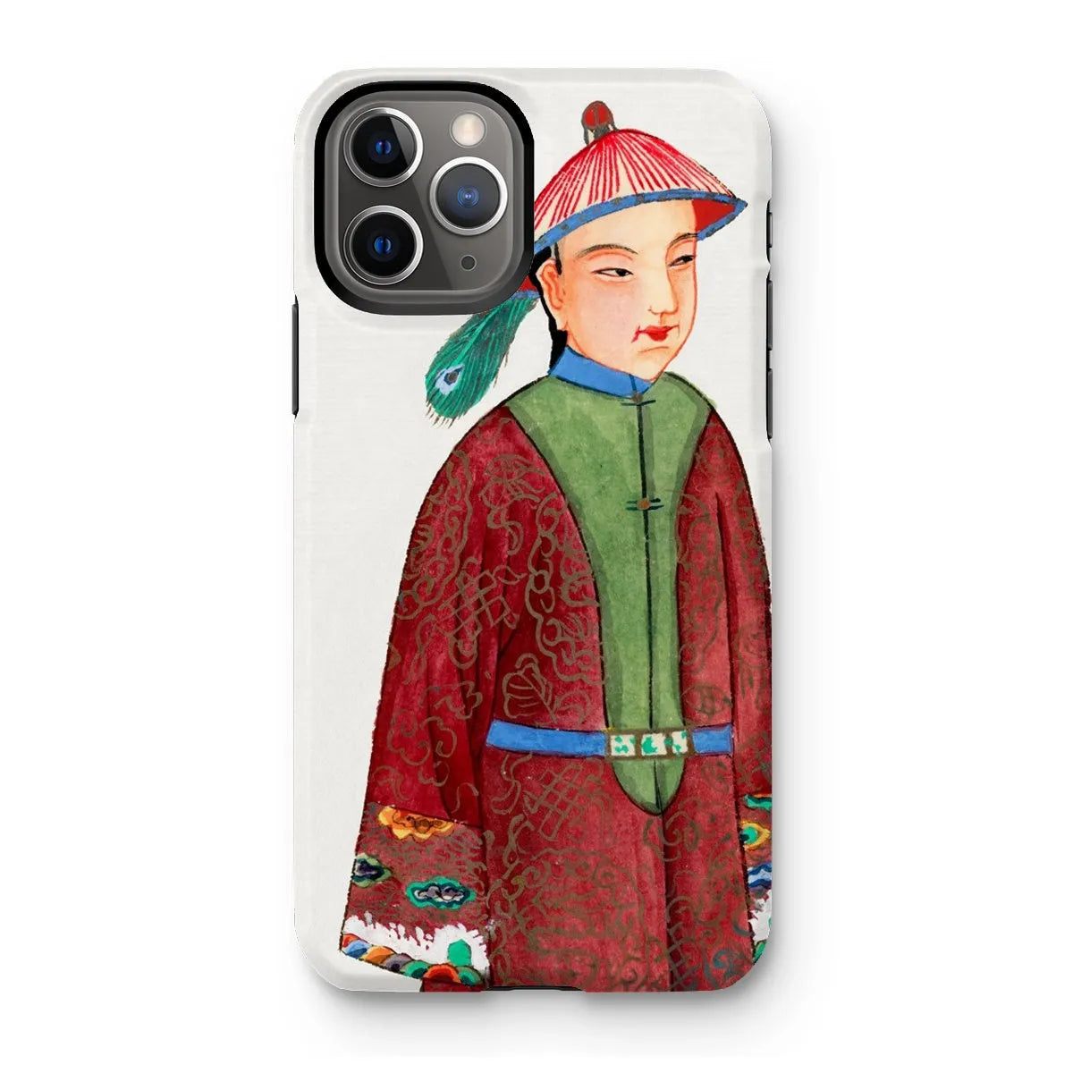 Manchu Dandy - Chinese Aesthetic Art Phone Case - Iphone 11 Pro / Matte - Mobile Phone Cases - Aesthetic Art
