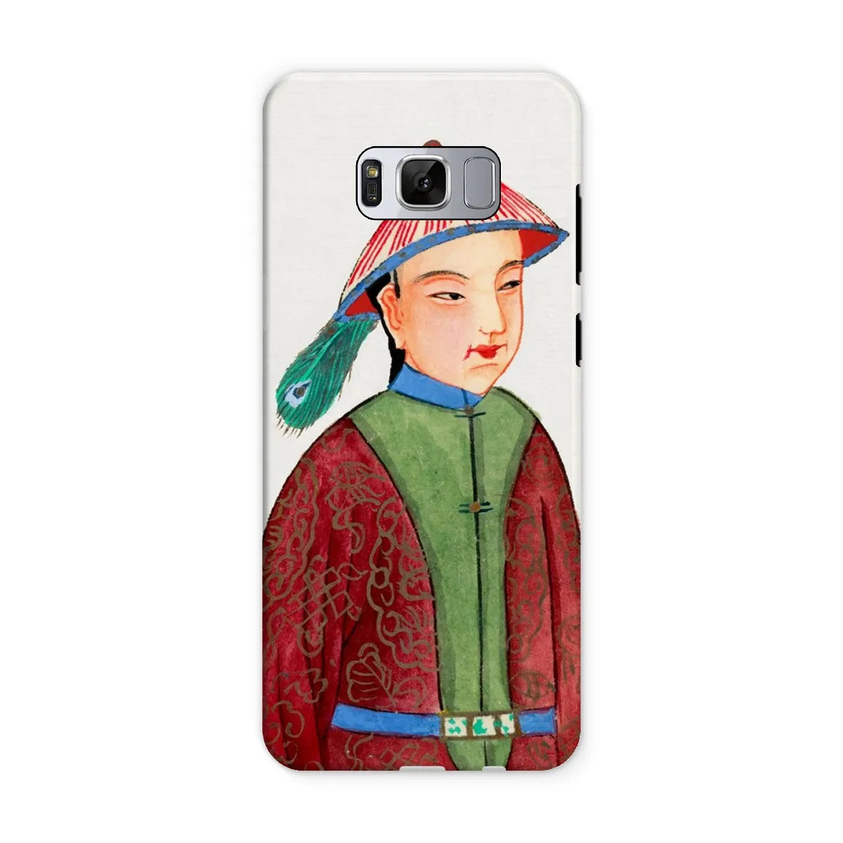 Manchu Dandy - Chinese Aesthetic Art Phone Case - Samsung Galaxy S8 / Matte - Mobile Phone Cases - Aesthetic Art
