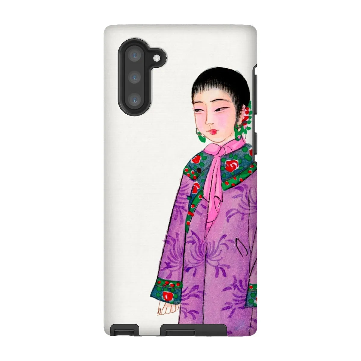 Manchu Noblewoman - Chinese Aesthetic Art Phone Case - Samsung Galaxy Note 10 / Matte - Mobile Phone Cases - Aesthetic