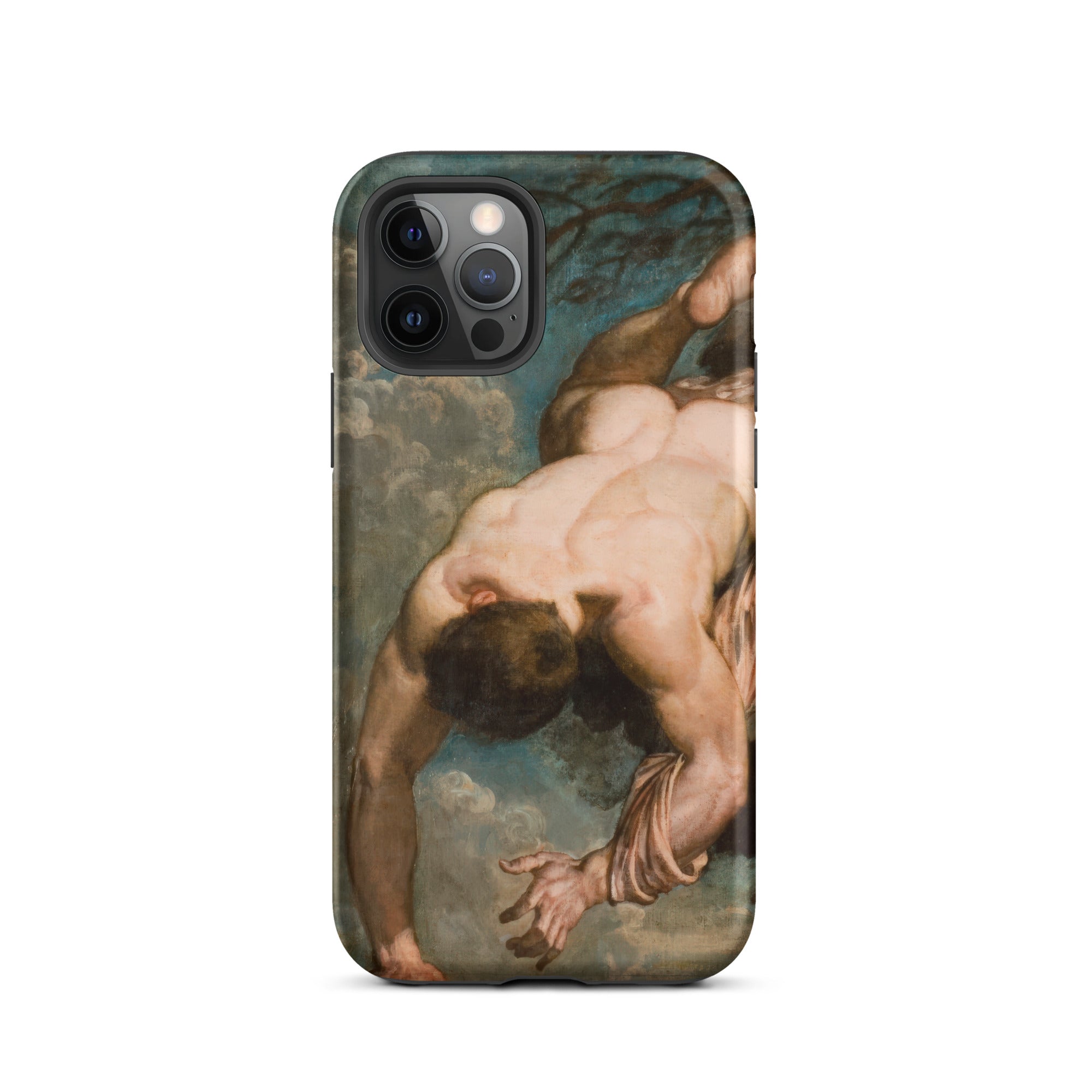 Manlius Hurled from the Rock William Etty Iphone Case, 12 Pro / Matte, Phone Case Classical Art