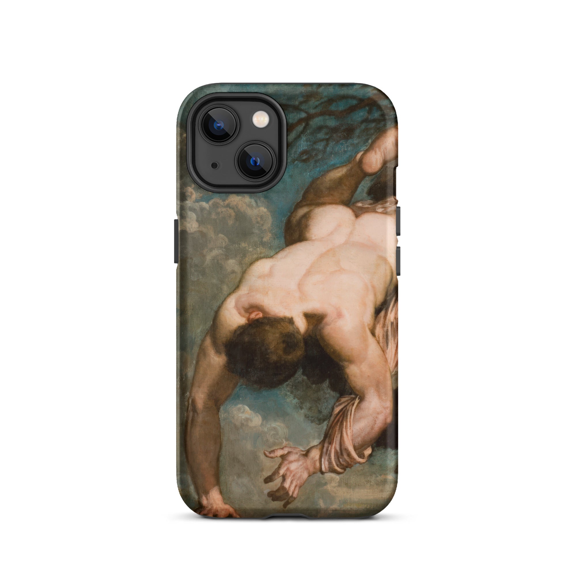 Manlius Hurled from the Rock William Etty Iphone Case, 13 / Matte, Phone Case Classical Art