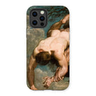 Manlius Hurled from the Rock - William Etty Iphone Case, 13 Pro / Matte, Iphone Case Classical Painting Nude Figure Dramatic Pose