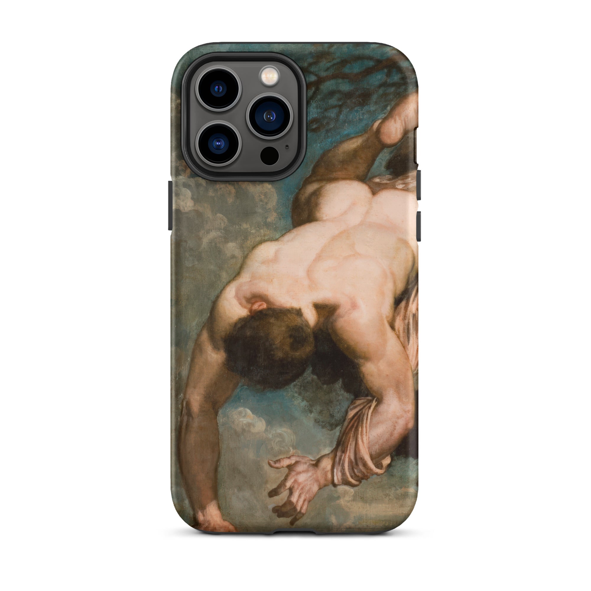 Manlius Hurled from the Rock William Etty Iphone Case, 13 Pro Max / Matte, Phone Case Classical Art