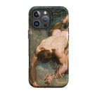 Manlius Hurled from the Rock William Etty Iphone Case, 16 Pro Max / Matte, Artistic Phone Case