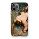 Manlius Hurled from the Rock by William Etty Iphone Case 11 Pro / Matte Mobile Phone Cases