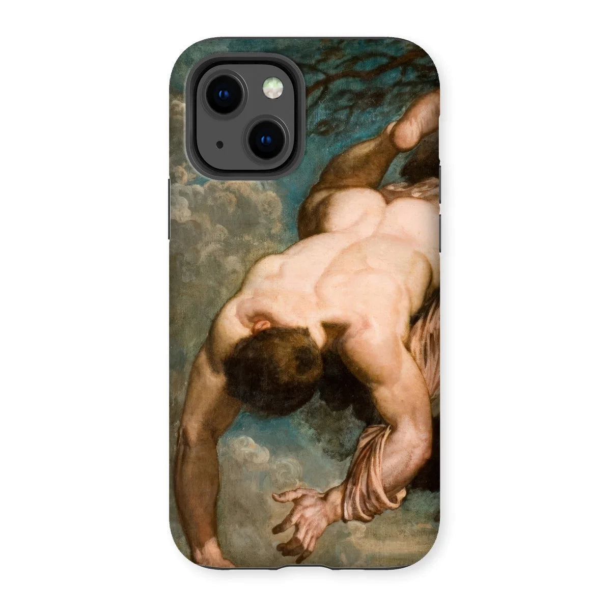 Manlius Hurled from the Rock by William Etty Iphone Case 13 / Matte Mobile Phone Cases