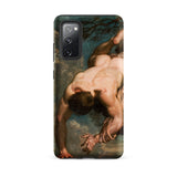 Manlius Hurled from the Rock - William Etty Phone Case, Samsung Galaxy S20 Fe / Matte, Mobile Cases, Toby Leon