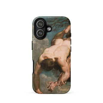 Manlius Hurled from the Rock - William Etty Phone Case, Manlius Hurled, Iphone Case