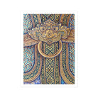 Man’s Best Friend Traditional Thai Fresco Art Print, Ornate Golden Door Knocker Intricate Thai Style Decorative Patterns