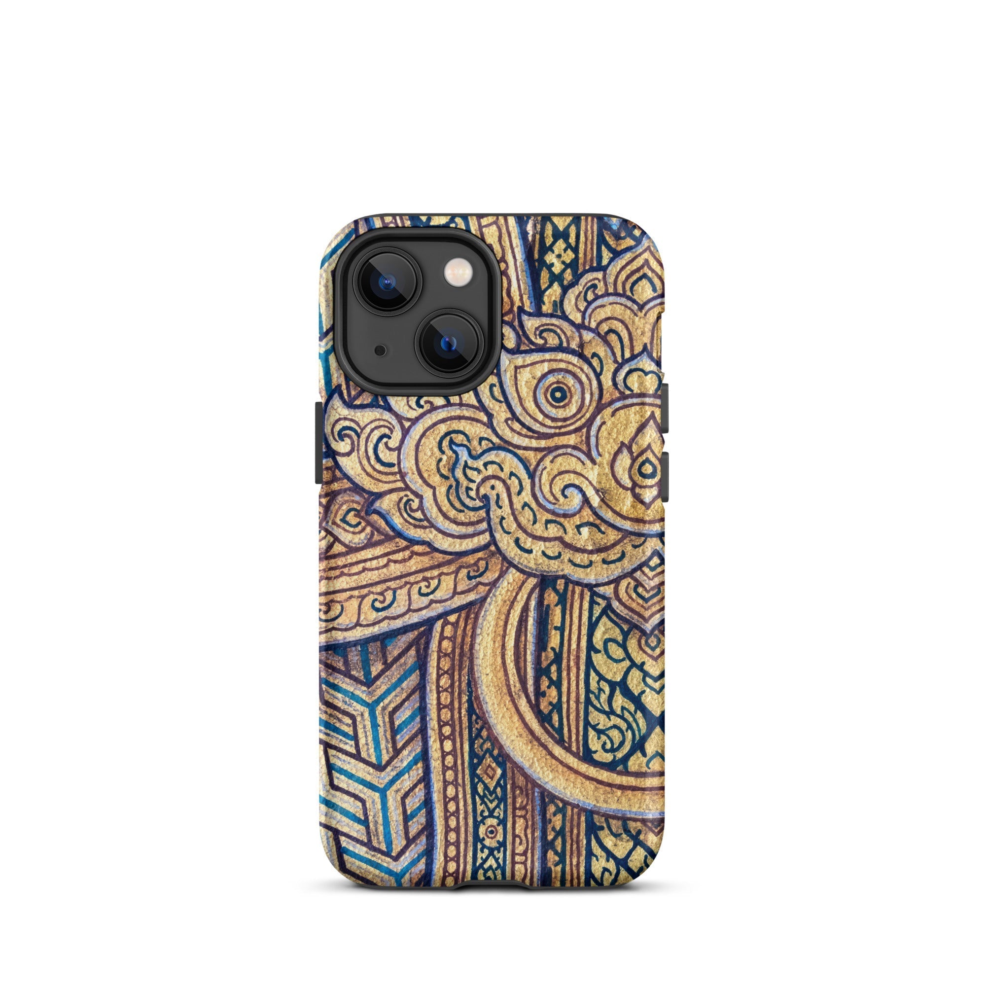 Man’s Best Friend Traditional Thai Iphone Case, 13 Mini / Matte, Ornate Phone Case