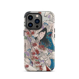 Maple Leaf Gathering - Taiso Yoshitoshi Iphone Case, 13 Pro / Matte, Iphone Case Japanese Art