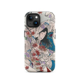 Maple Leaf Gathering - Taiso Yoshitoshi Iphone Case, 15 / Matte, Artistic Phone Case