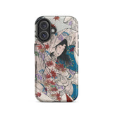 Maple Leaf Gathering - Taiso Yoshitoshi Iphone Case, 16 / Matte, Artistic Phone Case