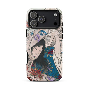 Maple Leaf Gathering - Taiso Yoshitoshi Iphone Case, 17 Pro Max / Matte, Mobile Phone Cases, Toby Leon