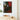 Framed Painting Dramatic Dark-toned Scene Angelic Figure Red African American Vampire, Marius Steps Forward, Gay