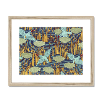 Martins-pêcheurs - Maurice Pillard Verneuil Art Print, Framed Art Print