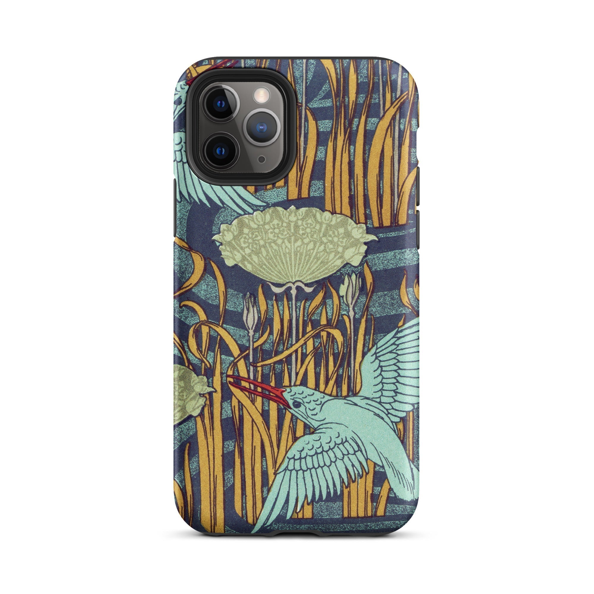 Martins Pêcheurs Maurice Pillard Verneuil Iphone Case, 11 Pro / Matte, Patterned Phone Case