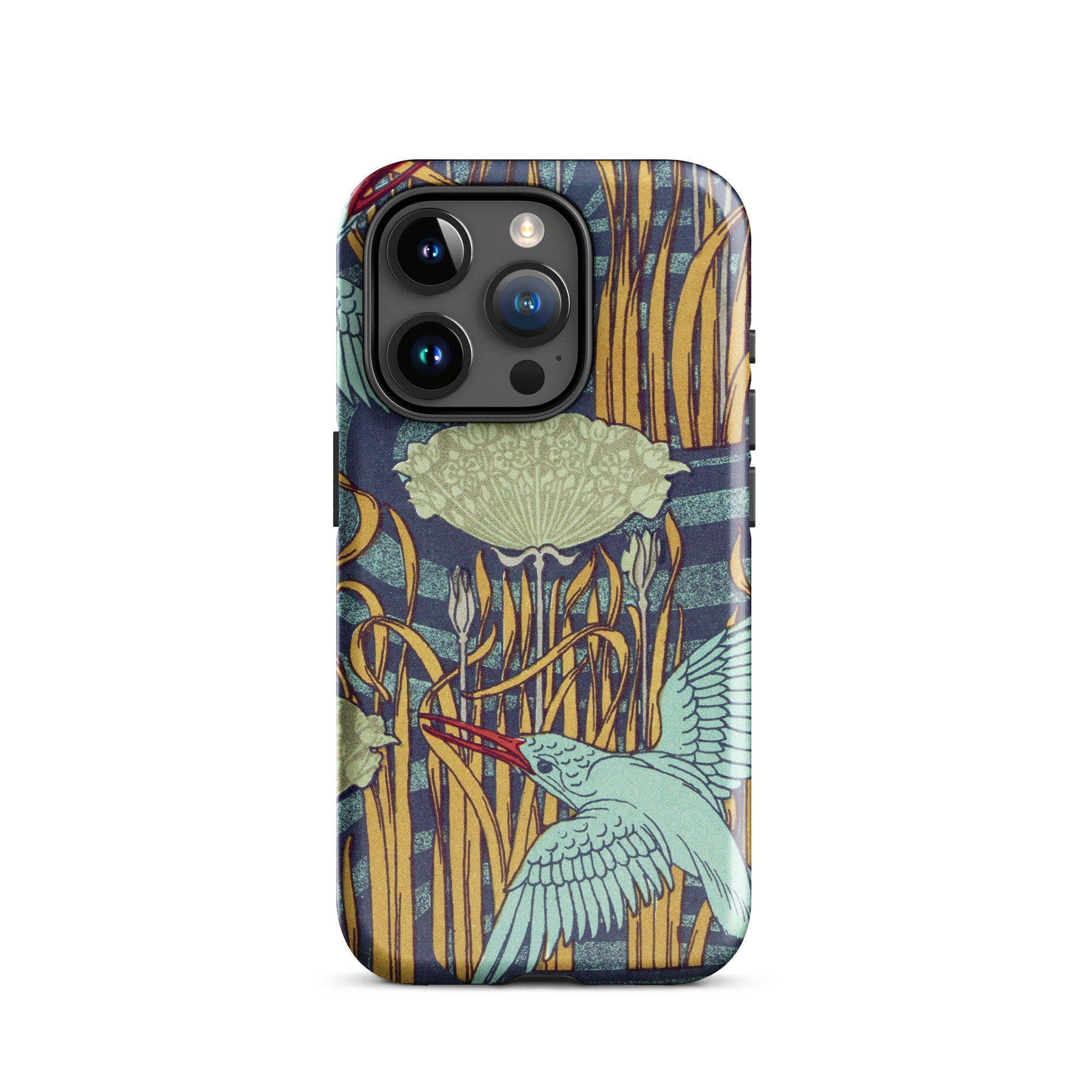 Martins Pêcheurs Maurice Pillard Verneuil Iphone Case, 15 Pro / Matte, Artistic Phone Case