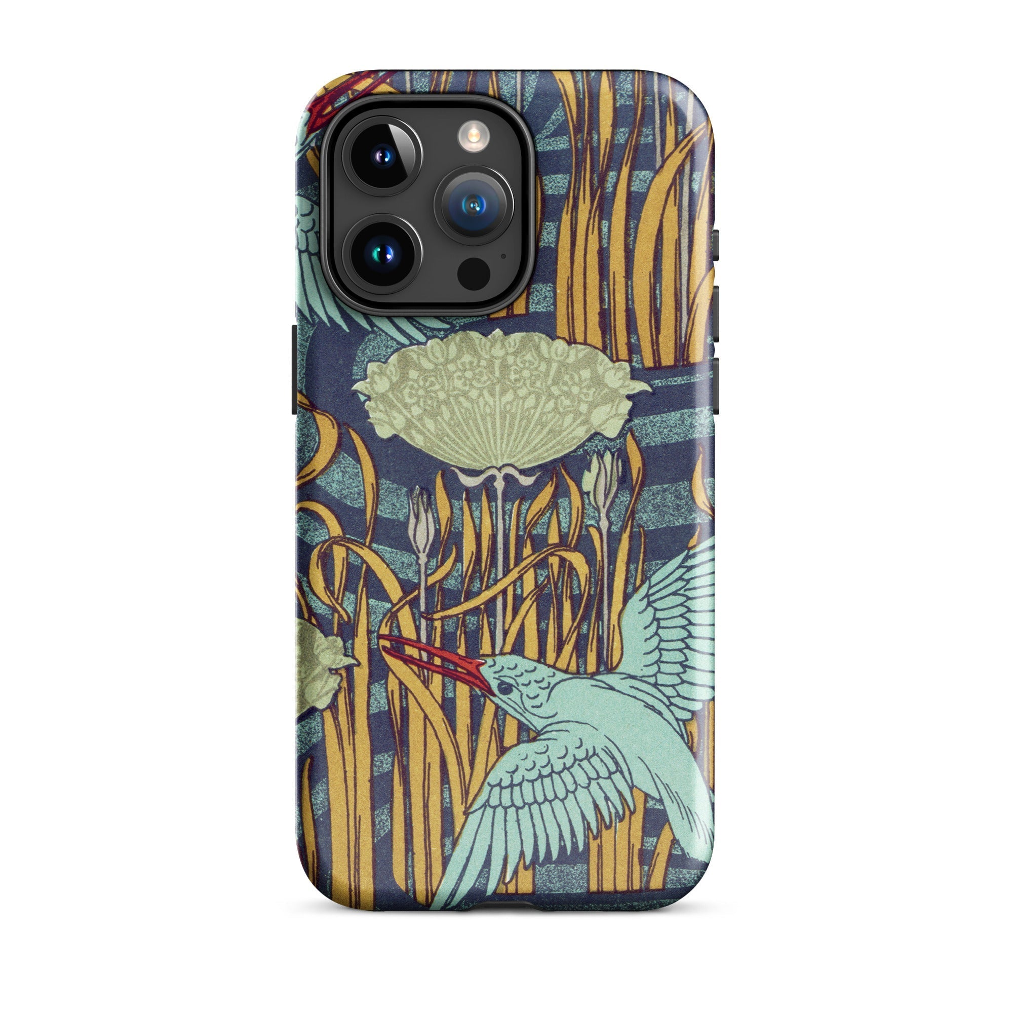 Martins Pêcheurs Maurice Pillard Verneuil Iphone Case, 15 Pro Max / Matte, Artistic Phone Case