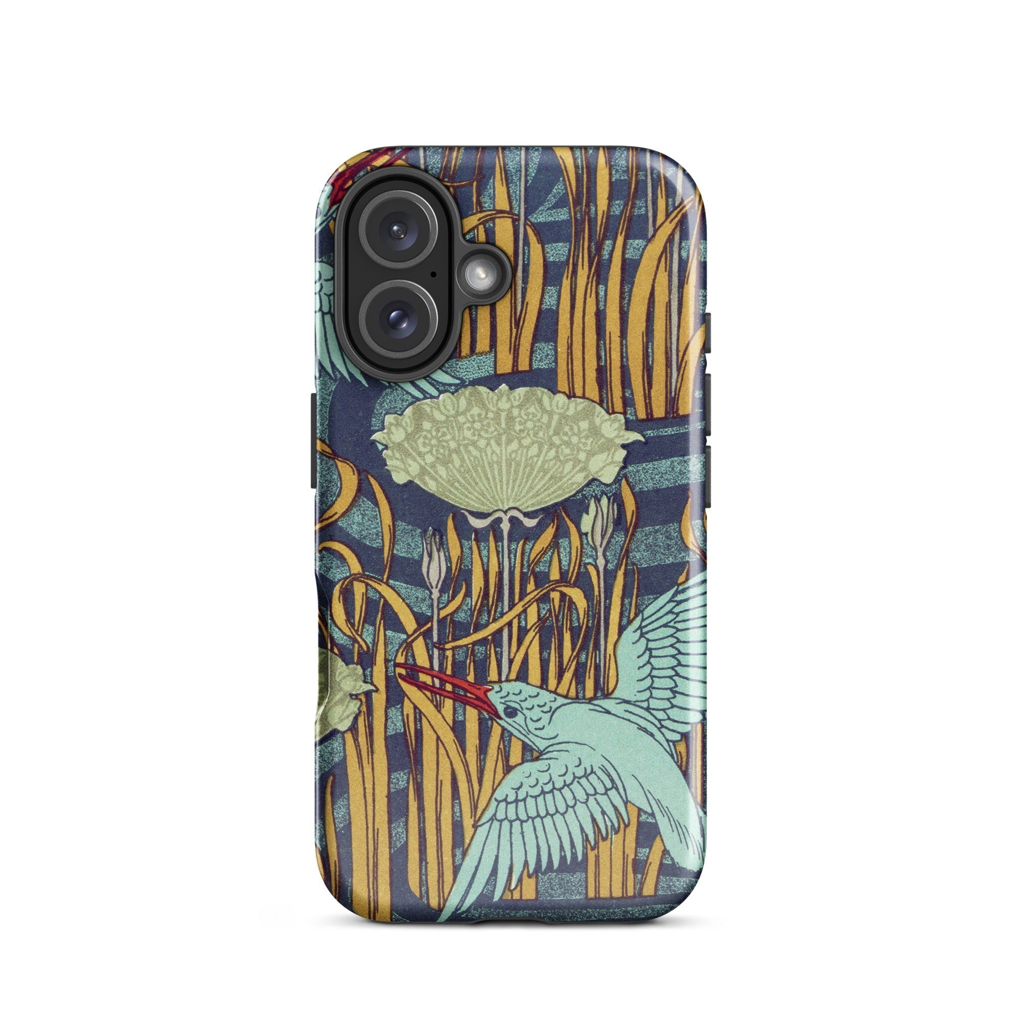 Martins-pêcheurs - Maurice Pillard Verneuil Iphone Case, 16 / Tough Phone, Artistic Phone Case