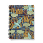 Martins-pêcheurs - Maurice Pillard Verneuil Notebook A5 - Graph Paper Notebooks & Notepads