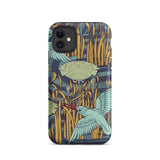 Martins-pecheurs - Maurice Pillard Verneuil Phone Case, Maurice Pillard Verneuil, Pillard Verneuil’s Martins-pêcheurs, Art Nouveau