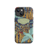 Martins-pecheurs - Maurice Pillard Verneuil Phone Case Iphone 14 / Matte Patterned Iphone Case Maurice Pillard Verneuil, Verneuil’s