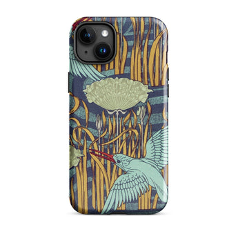 Martins-pecheurs - Maurice Pillard Verneuil Phone Case Iphone 15 Plus / Matte Patterned Phone Case Maurice Pillard Verneuil, Verneuil’s