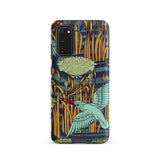 Martins-peecheurs - Maurice Pillard Verneuil Samsung Case, Galaxy S20 / Matte, Smartphone Case Aquatic Bird Plant Design