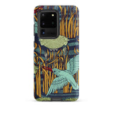Martins-peecheurs - Maurice Pillard Verneuil Samsung Case, Galaxy S20 Ultra / Matte, Phone Case Bird Lily Pad Design