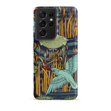 Martins-peecheurs - Maurice Pillard Verneuil Samsung Case, Galaxy S21 Ultra / Matte, Smartphone Case Nature-themed Illustration