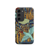 Martins-peecheurs - Maurice Pillard Verneuil Samsung Case, Galaxy S23 / Matte, Smartphone Case Art Nouveau-style Pattern Bird Water Lilies