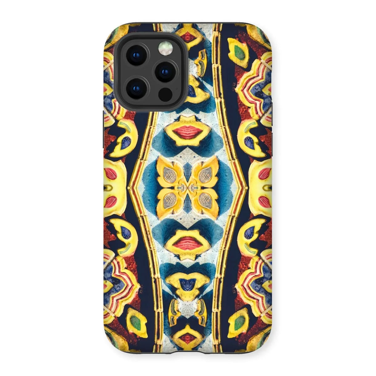 Masala Thai Aesthetic Mosaic Pattern Art Phone Case - Iphone 12 Pro / Matte - Mobile Phone Cases - Aesthetic Art