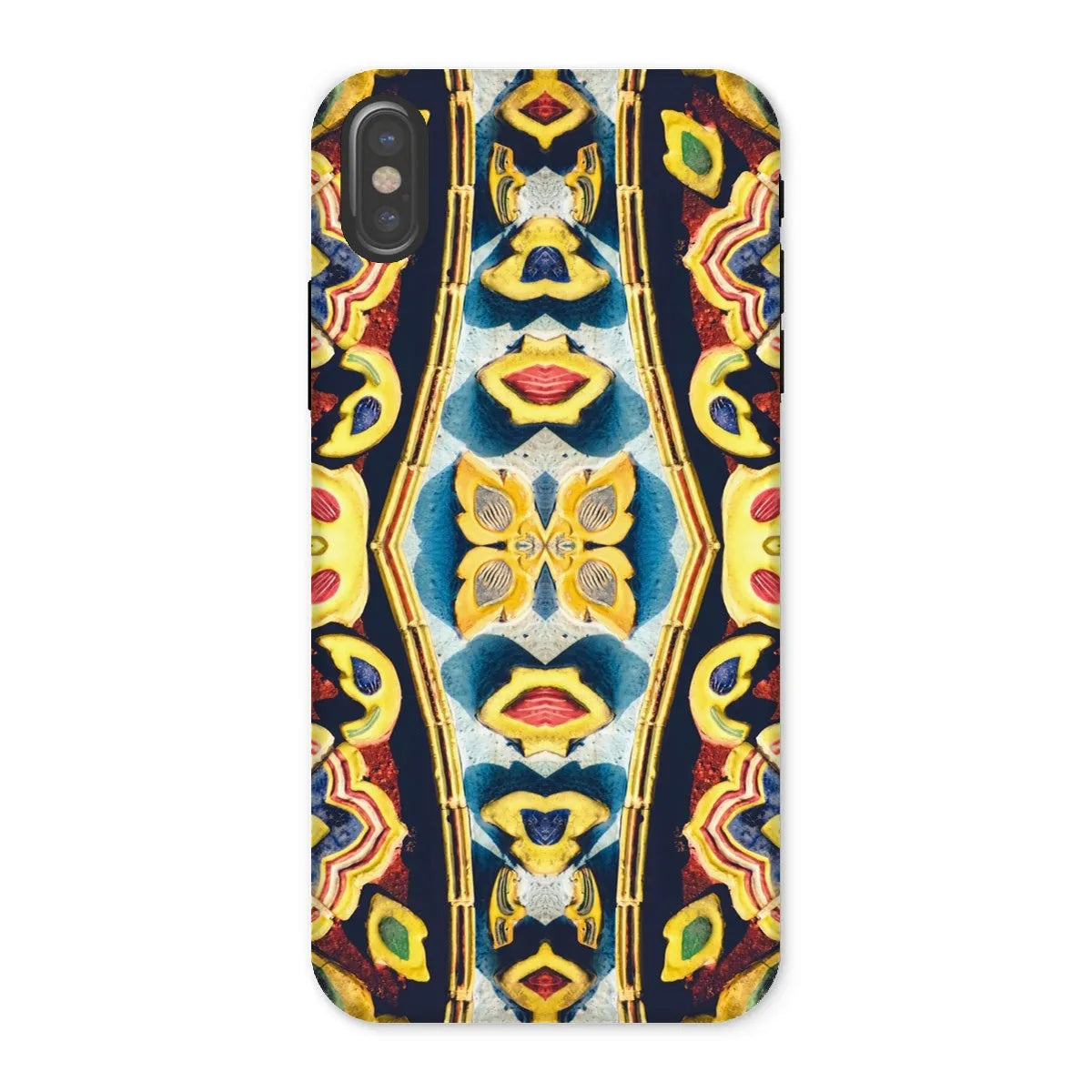 Masala Thai Aesthetic Mosaic Pattern Art Phone Case - Iphone x / Matte - Mobile Phone Cases - Aesthetic Art