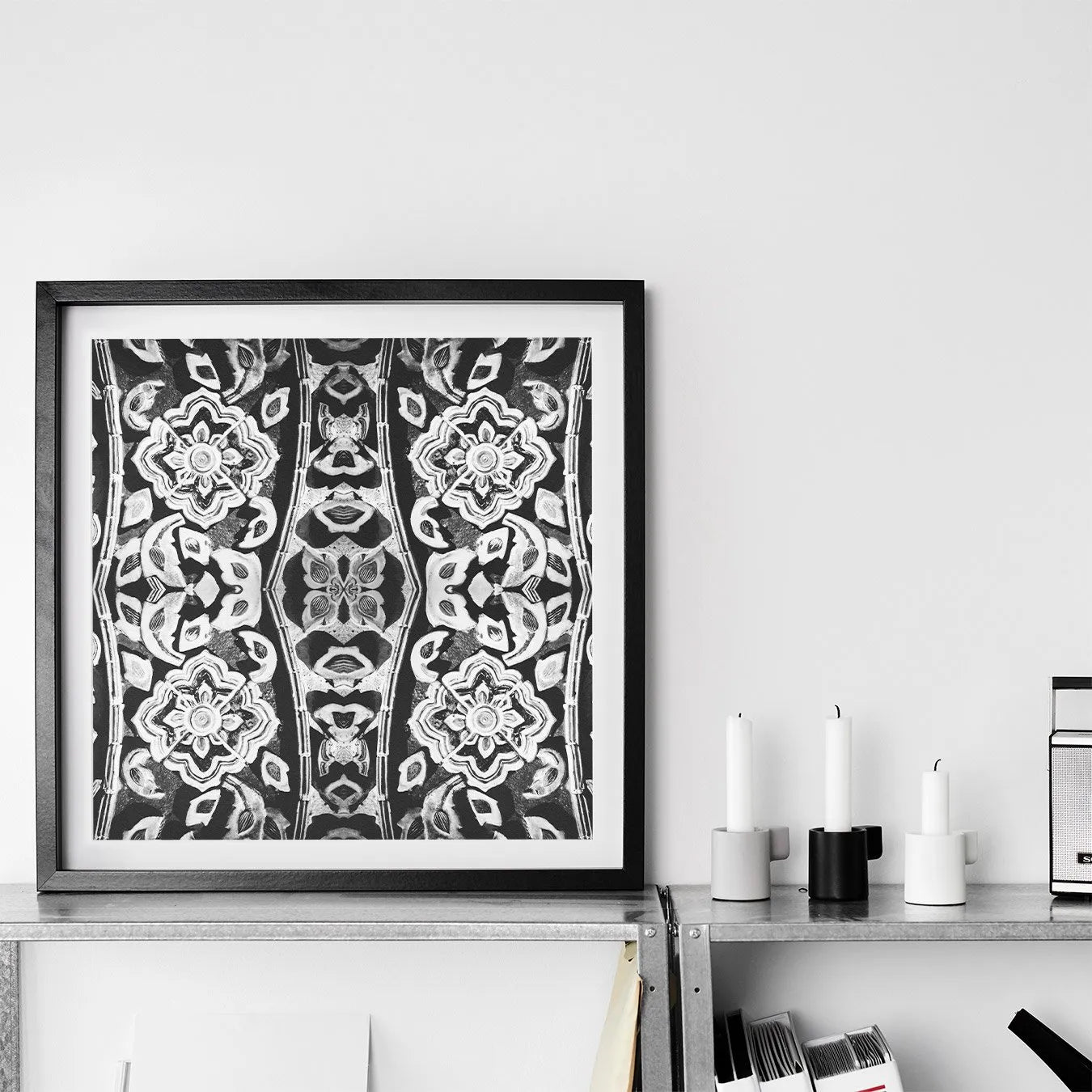 Masala Thai² Giclée Print - Black And White Wall Art - 10×10 - Posters Prints & Visual Artwork - Aesthetic Art