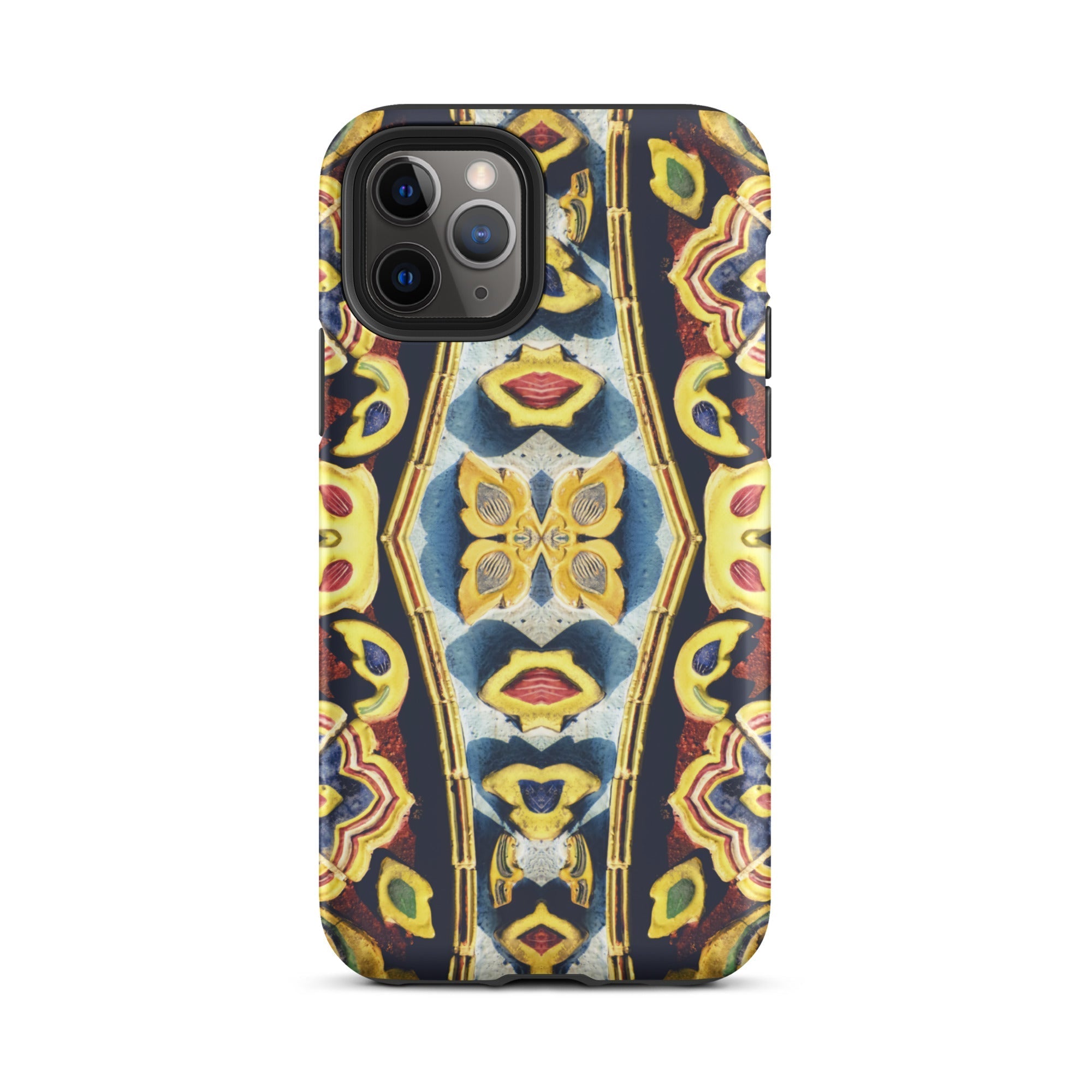 Masala Thai Mosaic Pattern Art Iphone Case, 11 Pro / Matte, Patterned Smartphone Case