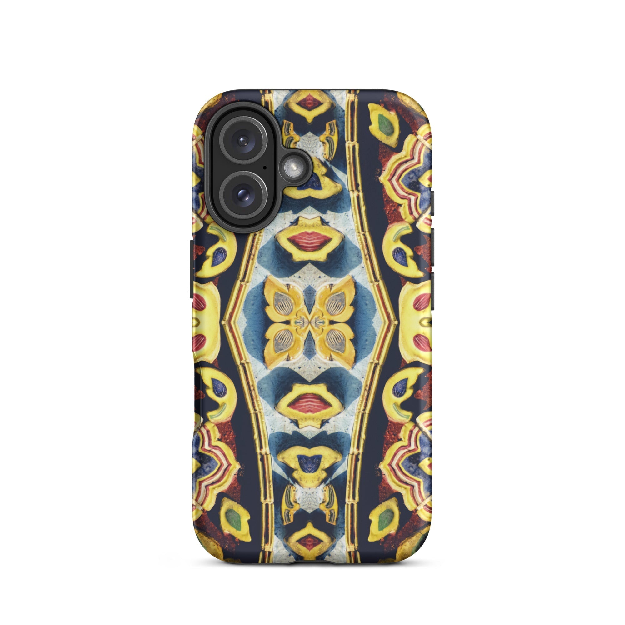 Masala Thai Mosaic Pattern Art Iphone Case, 16 / Matte, Patterned Phone Case
