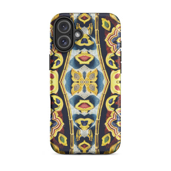 Masala Thai - Mosaic Pattern Art Iphone Case, 16 Plus / Matte, Patterned Phone Case