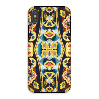 Masala Thai - Mosaic Pattern Art Iphone Case, Xs / Matte, Colorful Psychedelic-patterned Phone Case Abstract Designs Lip Motifs