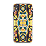 Masala Thai - Mosaic Pattern Art Iphone Case, Xs Max / Matte, Colorful Psychedelic-patterned Phone Case Abstract Designs Lip Motifs